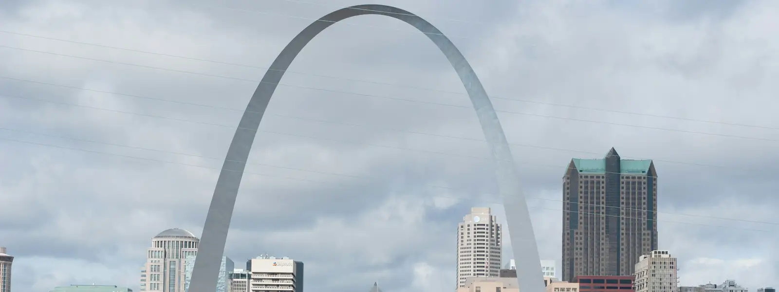 The Gateway Arch and the St. Louis skyline